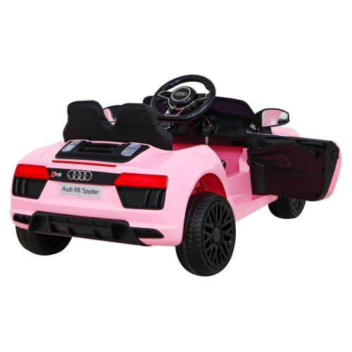 Auto na akumulator Audi R8 Spyder Różowy HL1818